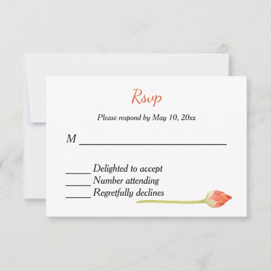 Indiase hindoe bruiloft uitnodiging RSVP (Voorkant)