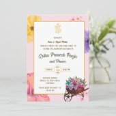 Indiase Hindoe Housewarming Griha Pravesh Kaart (Staand voorkant)