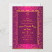 Indiase Hindoe Housewarming Griha Pravesh Kaart (Voorkant)