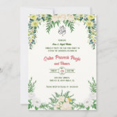 Indiase Hindoe Housewarming Griha Pravesh Kaart (Voorkant)