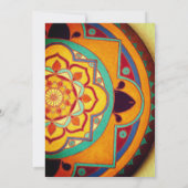 Indiase Hindoe Housewarming Griha Pravesh Kaart (Achterkant)