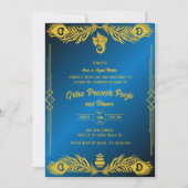 Indiase Hindoe Housewarming Griha Pravesh Kaart (Voorkant)