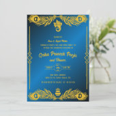 Indiase Hindoe Housewarming Griha Pravesh Kaart (Staand voorkant)