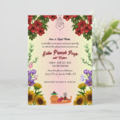 Indiase Hindoe Housewarming Griha Pravesh Kaart (Staand voorkant)