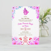 Indiase Hindoe Housewarming Griha Pravesh Kaart (Staand voorkant)