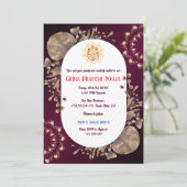 Indiase Hindoe Housewarming Griha Pravesh Rustiek Kaart (Staand voorkant)