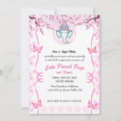 Indiase Hindoe Housewarming Griha Pravesh Vlinder Kaart (Voorkant)