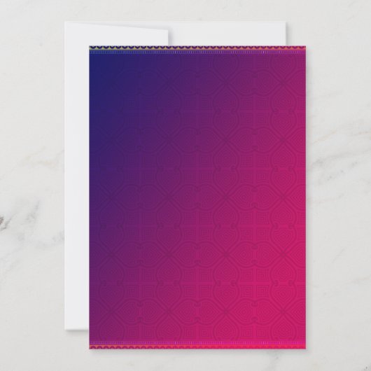 Indiase Hindoe Housewarming Gruhapravesam Gouden Kaart (Achterkant)