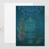 Indiase Hindoe Huis Warming Grihapravesh Uitnodigi Kaart (Voorkant / Achterkant)