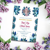 Indiase hindoe-verbintenisceremonie Pauwveer Kaart