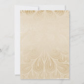 Indiase Hindu bruids douche uitnodiging (Achterkant)