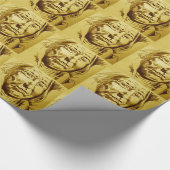 Indiase hoofdpotlood schets cadeaupapier (Hoek)