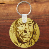 Indiase hoofdpotlood schets sleutelhanger (Voorkant)