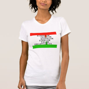 Indiase identiteitsreligies t-shirt