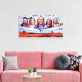 indiase indiase indiase autochef van serdar hizli canvas afdruk (Insitu (Woonkamer))