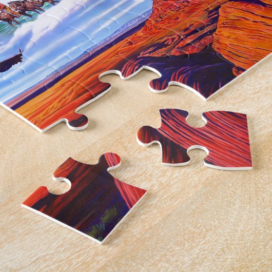 indiase inheemse amerikaanse chefs legpuzzel (Zijkant)