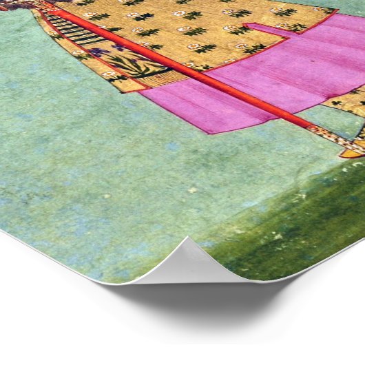 Indiase keizerschilder poster (Hoek)