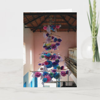 Indiase kerstboom Kaart