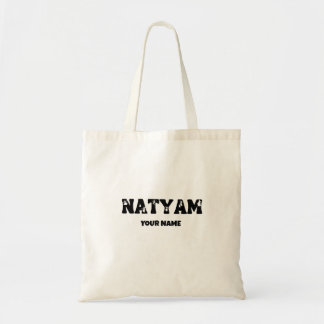 Indiase klassieke dansers aangepast cadeau tote bag