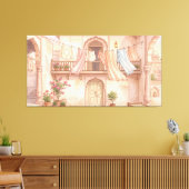 Indiase Kunst Canvas Afdruk (Insitu (Woonkamer))