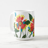 Indiase kwast koffiemok (Voorkant links)