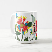 Indiase kwast koffiemok (Voorkant links)
