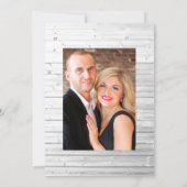 Indiase legende Tribal Boho bruiloft foto Kaart (Achterkant)