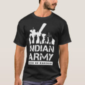 indiase legerbureau ke rakshak t-shirt (Voorkant)