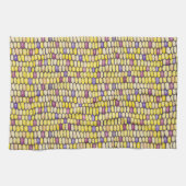 Indiase maïs groot patroon keukenhanddoek (Horizontaal)