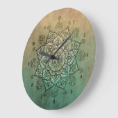  Indiase Mandala Bohemian Wall klok (Hoek)
