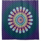 Indiase Mandala Multicolor Hippy Boho Style Douchegordijn (Voorkant)