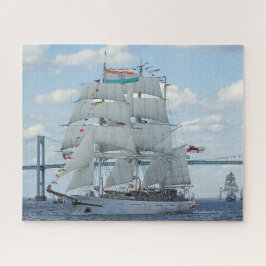 Indiase marine zeiltrainingsschip Tarangini Legpuzzel