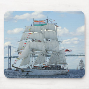 Indiase marine zeiltrainingsschip Tarangini Muismat