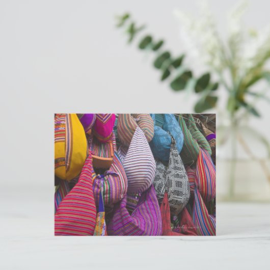 Indiase markt, Miraflores, Lima, Peru Briefkaart (Staand voorkant)