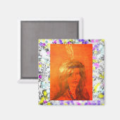 indiase meisje druppel magneet (Voorkant / Achterkant)