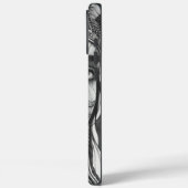 Indiase meisje krijger toont kracht Case-Mate iPhone case (Achterkant / Links)