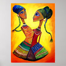 Indiase meisjes dansen: Indiase kunst