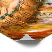 Indiase moeder en kind door George Catlin-1836 Poster (Hoek)