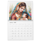 Indiase moeders kalender (Jan 2027)