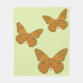 Indiase monarch fleece deken (Voorkant)