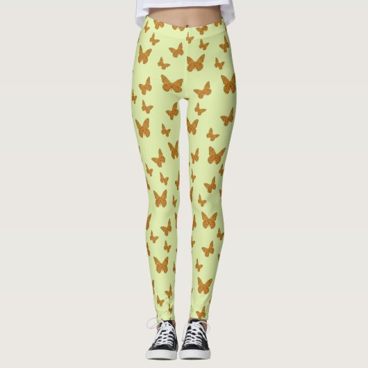 Indiase Monarch Leggings (Voorkant)