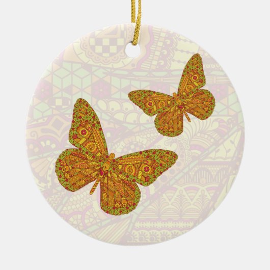 Indiase Monarch Ornament (Voorkant)