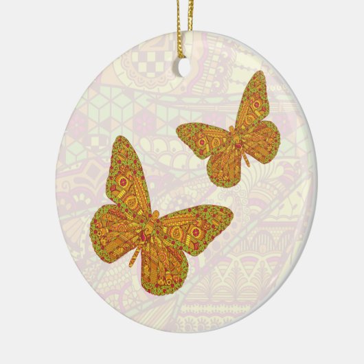 Indiase Monarch Ornament (Links)