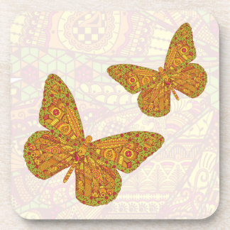 Indiase Monarch Square Coaster Bier Onderzetter