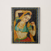 Indiase Mughal Vrouw,  stijl Legpuzzel (Verticaal)