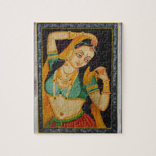 Indiase Mughal Vrouw, stijl Legpuzzel (Verticaal)