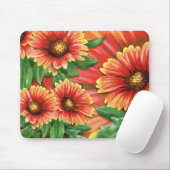Indiase Muismat van de Blanket Flower (Met muis)
