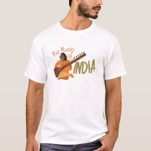 Indiase muziek t-shirt