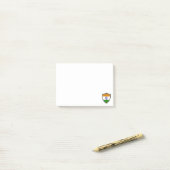 Indiase noten post-it® notes (Op bureau)