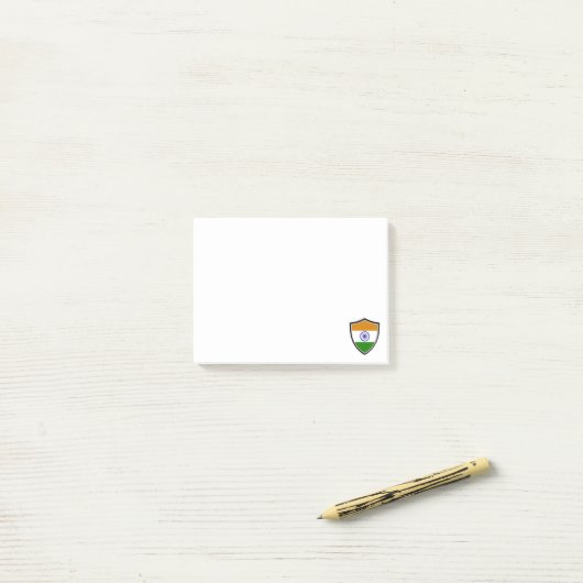 Indiase noten post-it® notes (Op bureau)